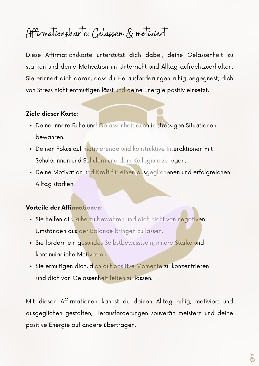 Miniaturbild: Materialpaket - Stressfrei im Schulalltag