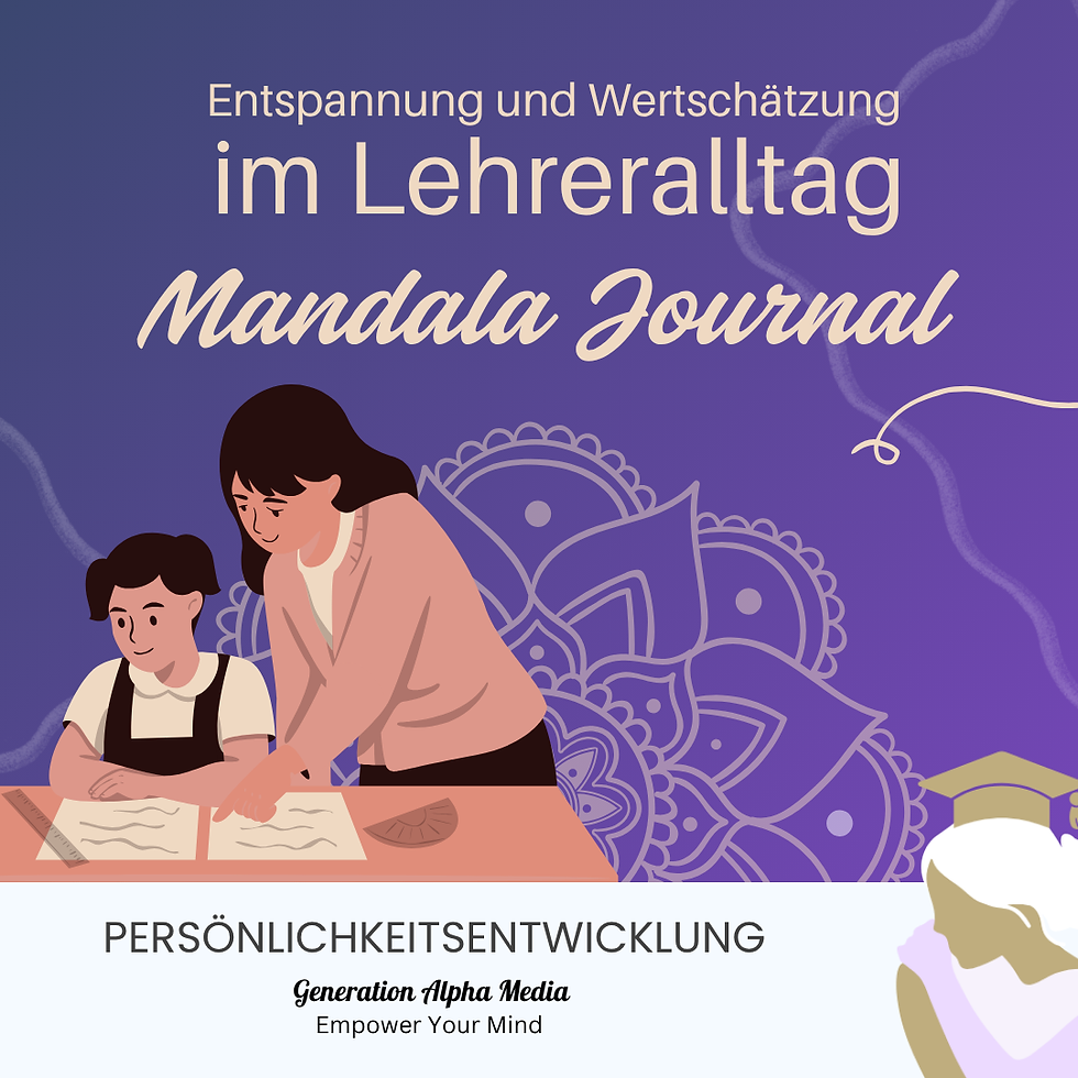 Mandala Malbuch für Lehrer: Entspannung & Achtsamkeit im Schulalltag