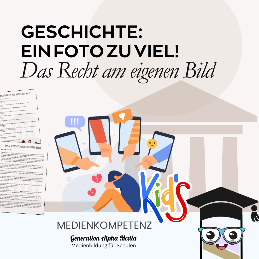 Das Recht am eigenen Bild - Lesetext & Übungen