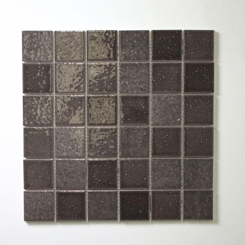 BONSAI CHARCOAL SQUARE MOSAIC