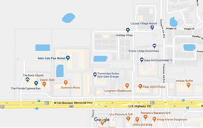 Days Inn Kissimmee map