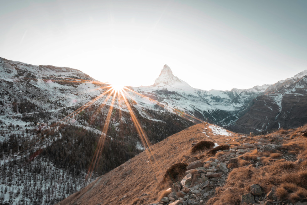 halb Winter - halb Herbst