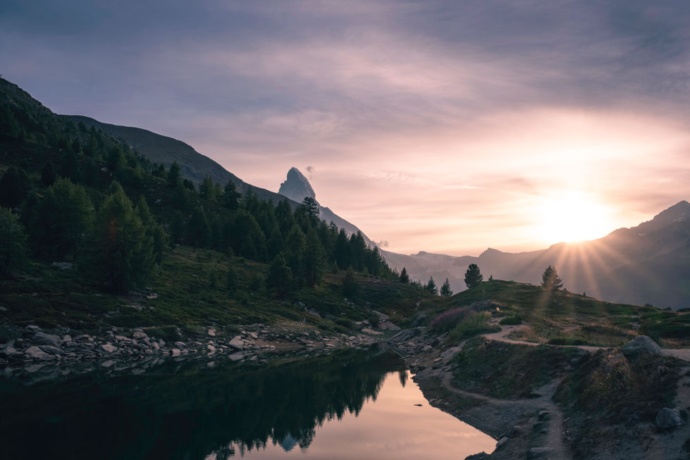 Abendstimmung Grünsee 2