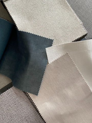 Telas de diferentes texturas