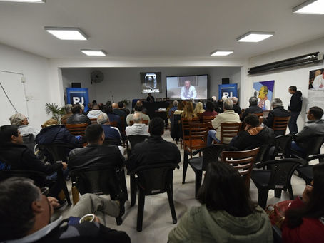En el PJ Tigre, Aldo Duzdevich presentó su libro "Salvados por Francisco"