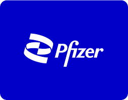 Pfizer company logo.