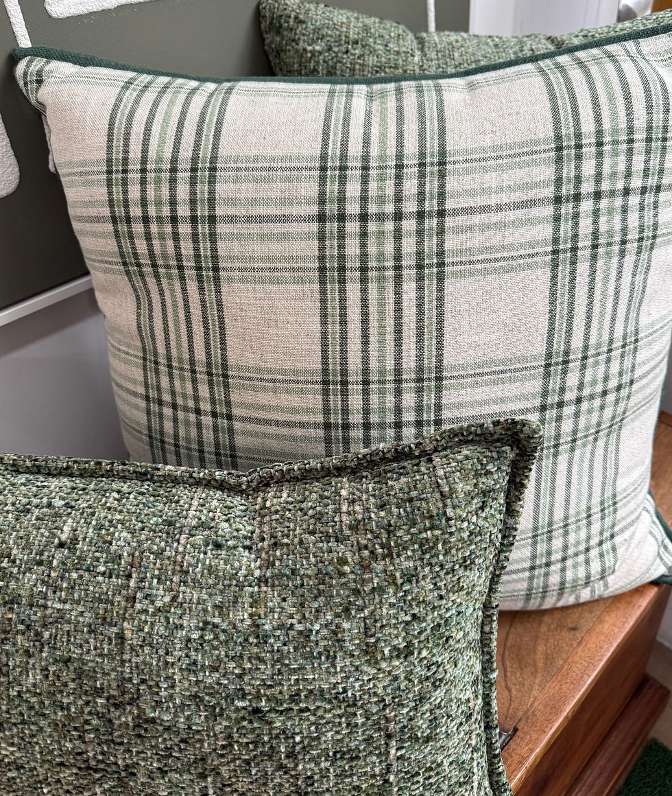 Miniatura: Almofada Bucle Verde - 30x50cm - Tecido Entreposto