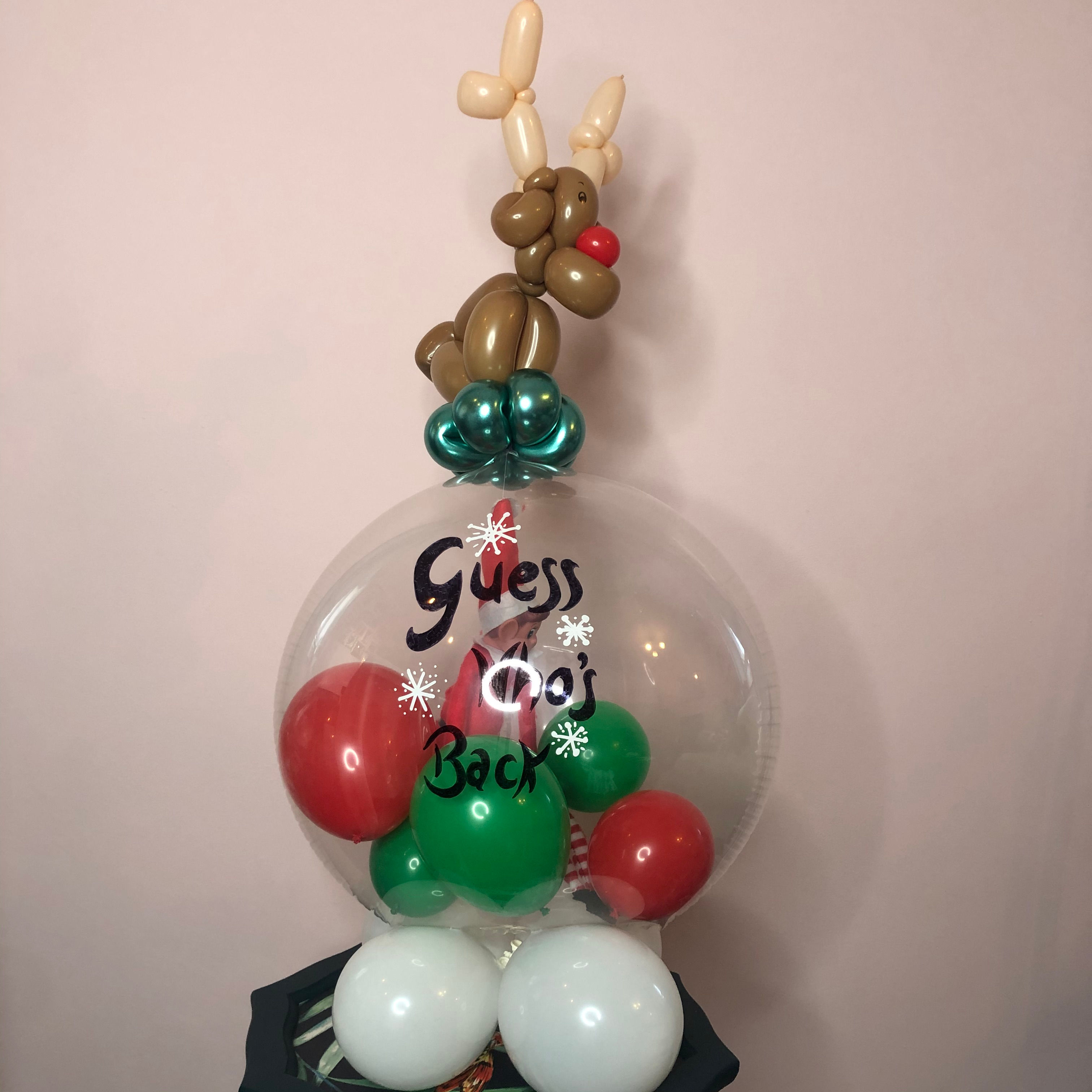 Elf Arrival Snow Globe