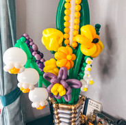 Balloon Flower bouquet
