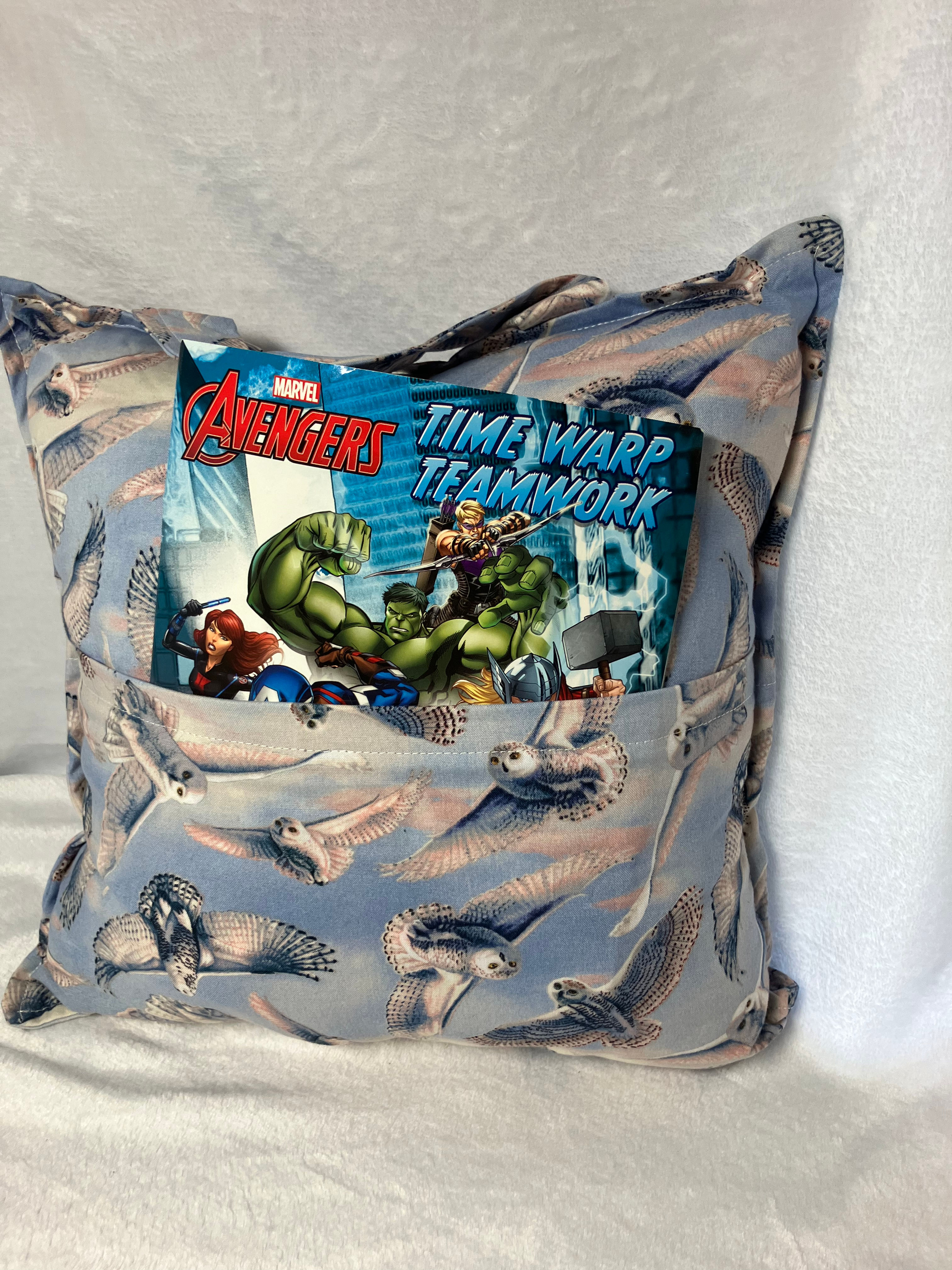 Owl Book Pillow