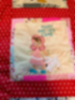 Thumbnail: Nursery Rhyme hand embroidered crib size quilt or wall hanging