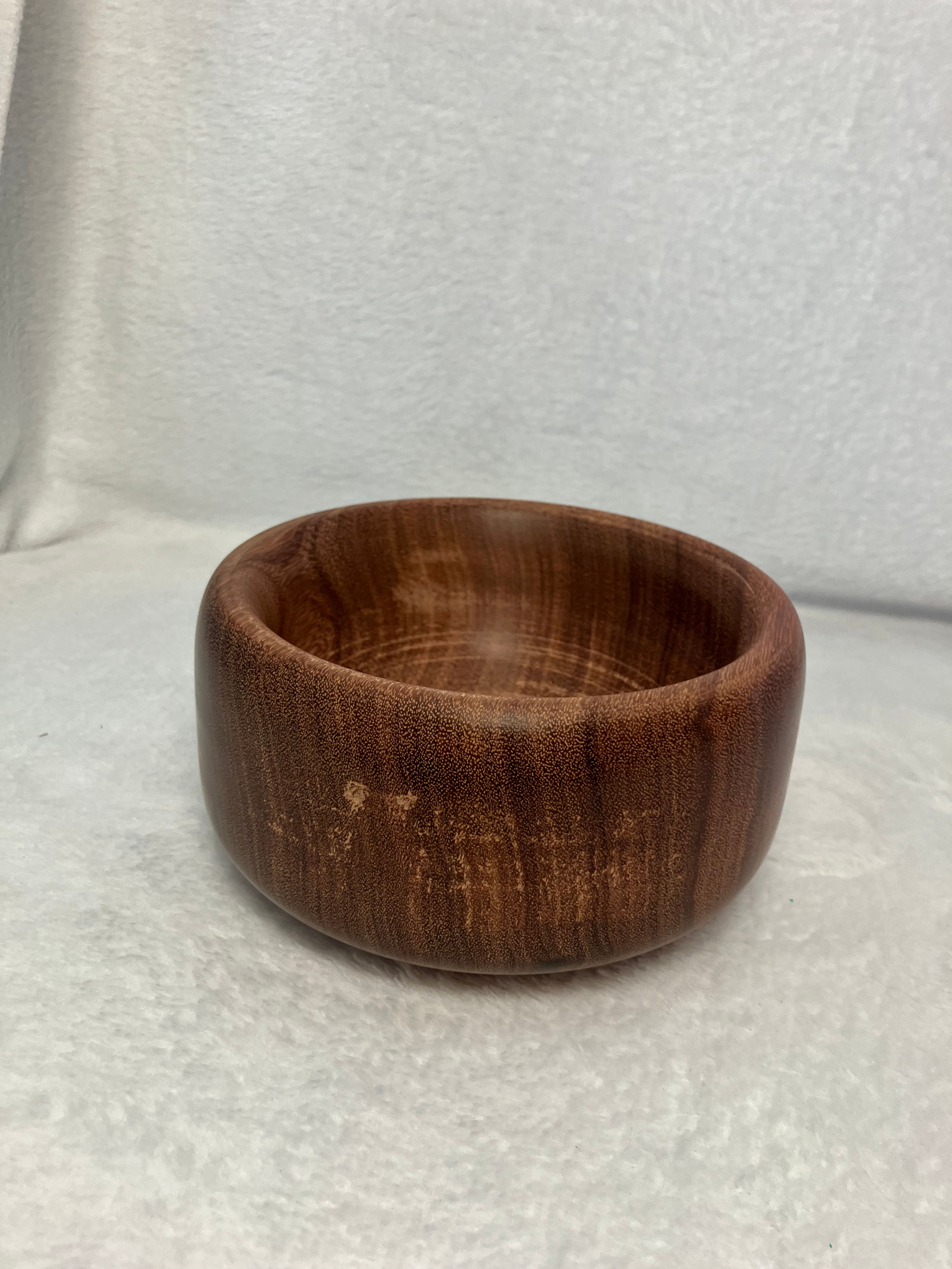 Granadillo exotic wood turned bowl