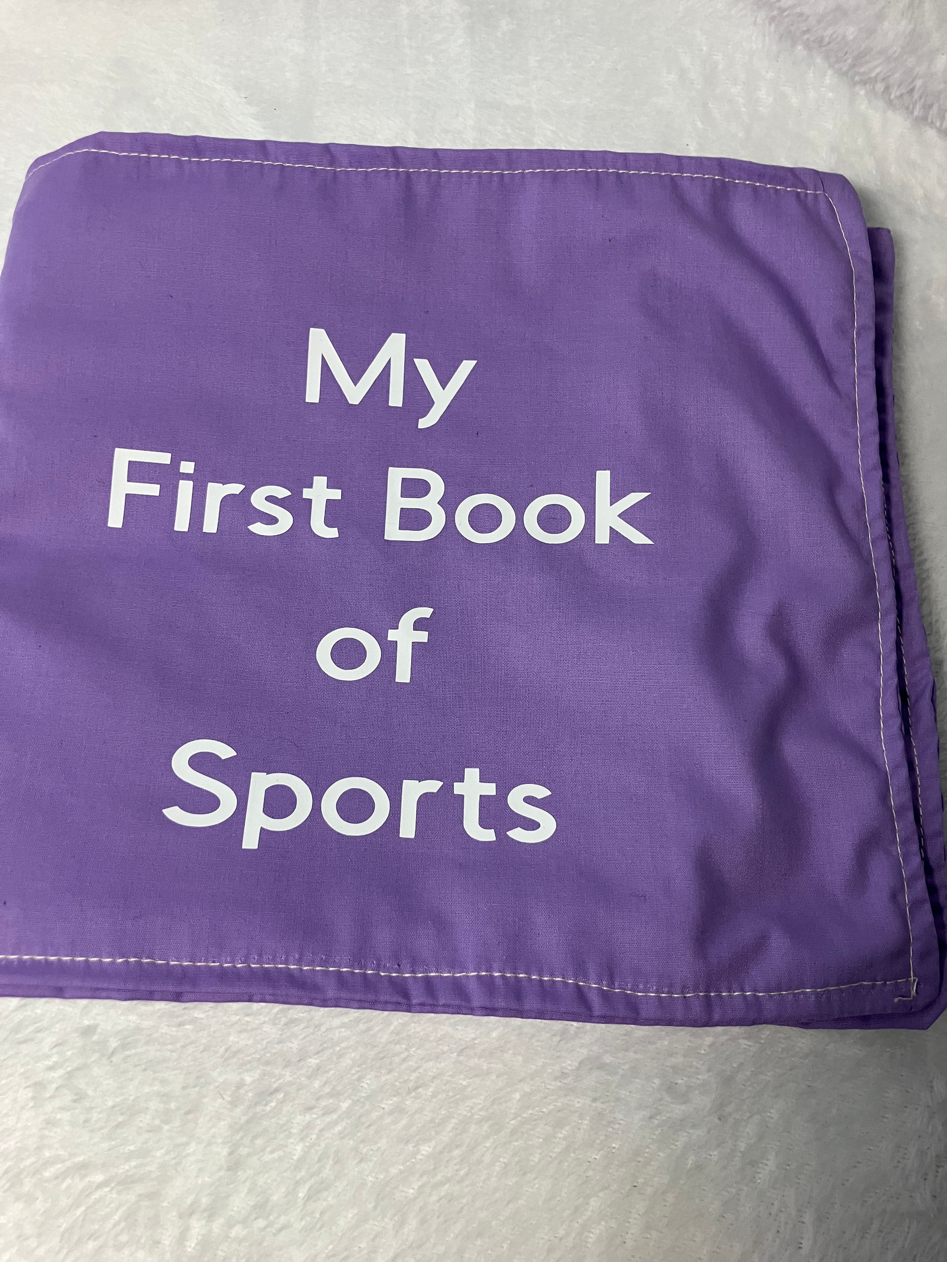 My First Book of Sports Purple cover