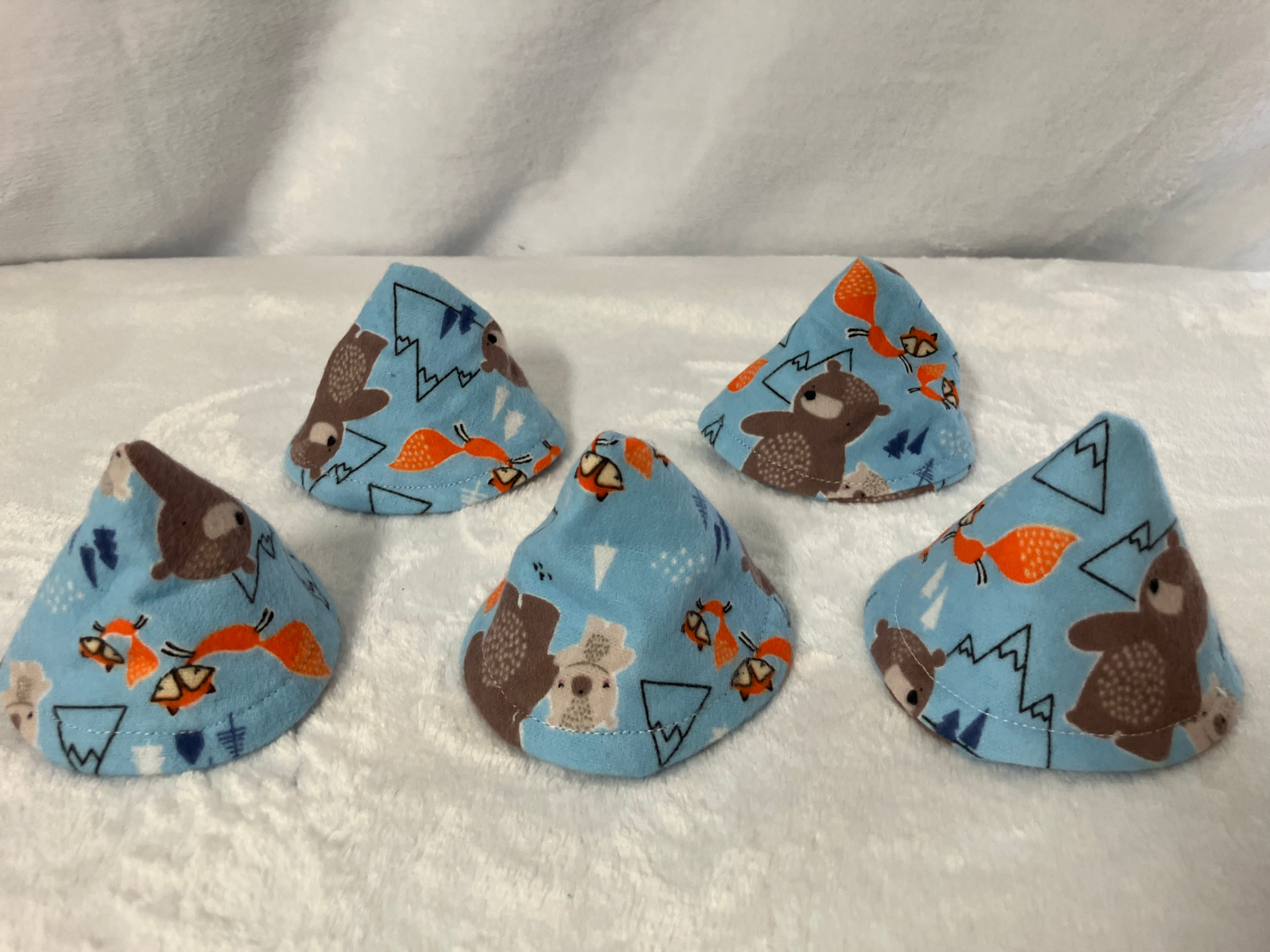 Bear and Fox Peepee Tepees