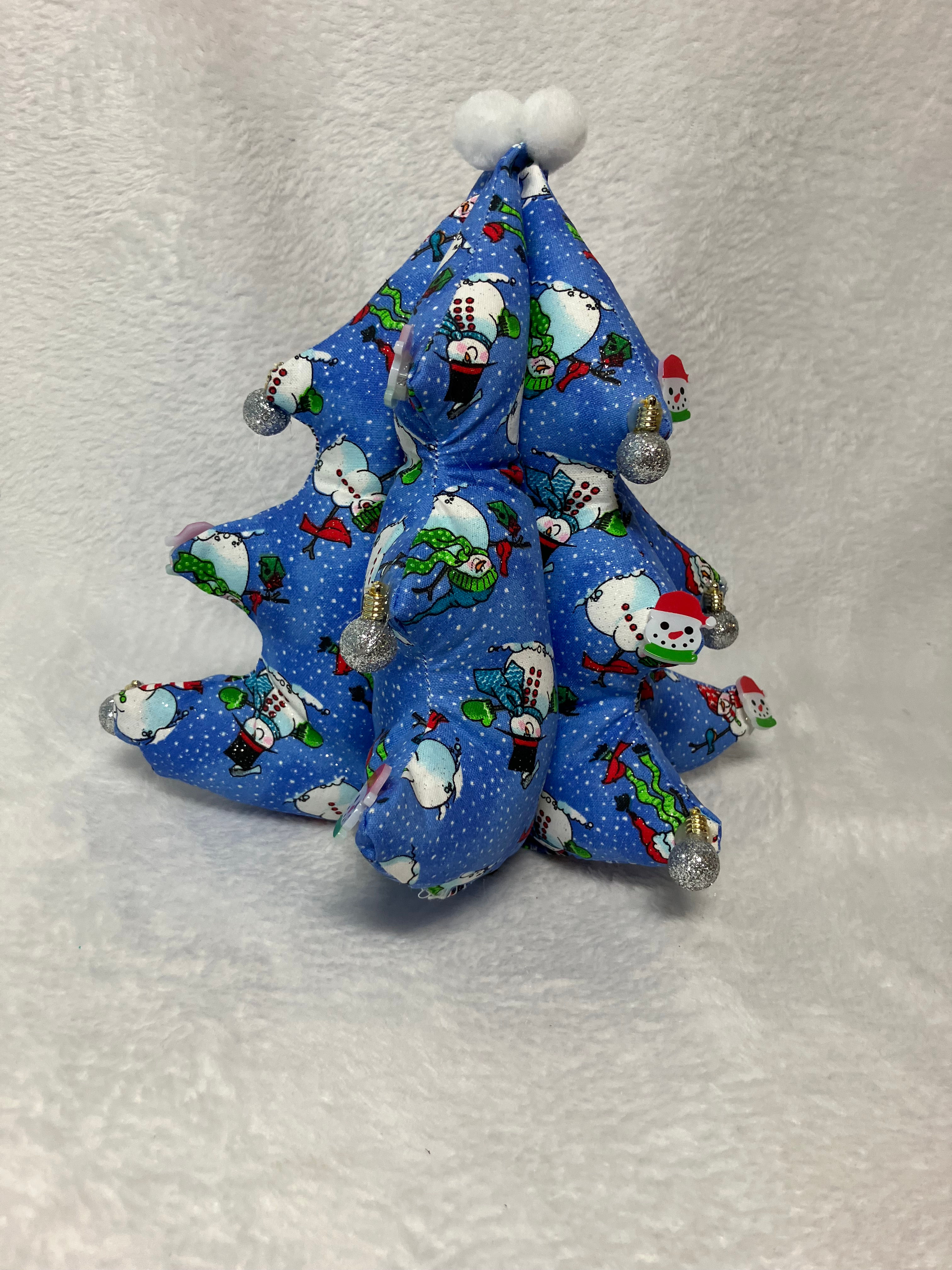 Snowman themed Christmas tree