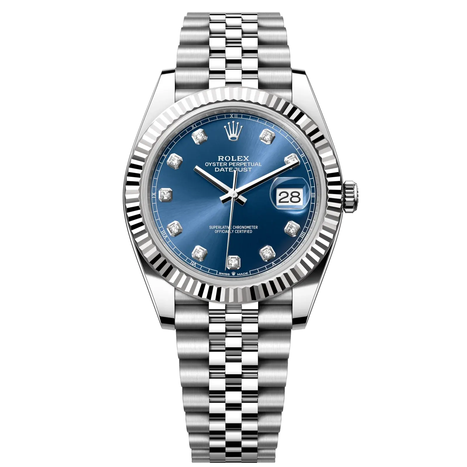 Rolex Datejust 41MM Blue Diamond Dial