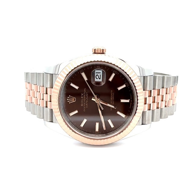 Thumbnail: Rolex Datejust 41mm Chocolate Dial 126331