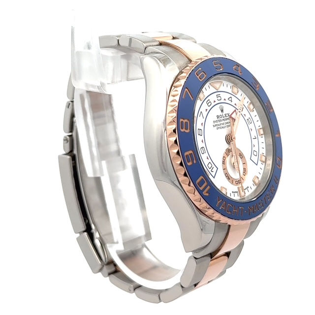 Thumbnail: PRE-OWNED  Rolex Yacht-Master II Rose Gold 44mm White Dial with Mercedes Hands