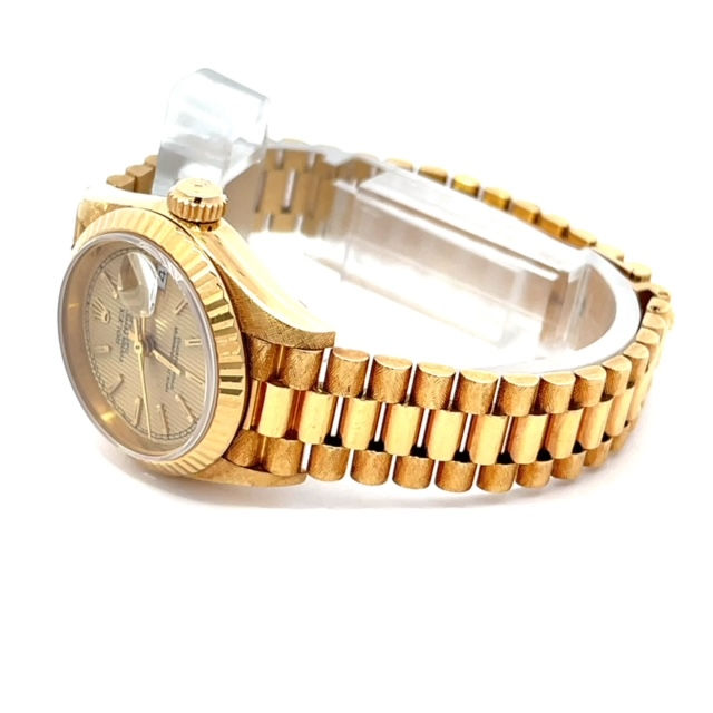 Thumbnail: Rolex Ladies President 18k Gold