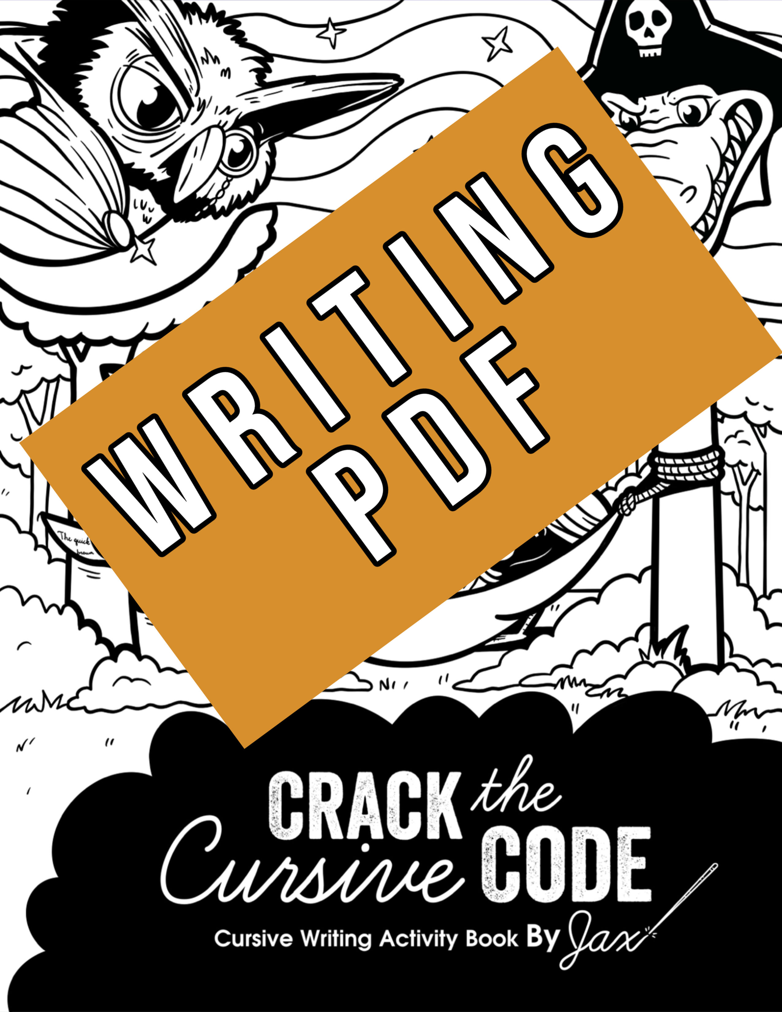 PDF Activity Book: Crack the Cursive Code