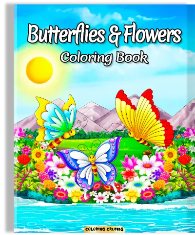 Butterflies & Flowers - 3D Cover.webp