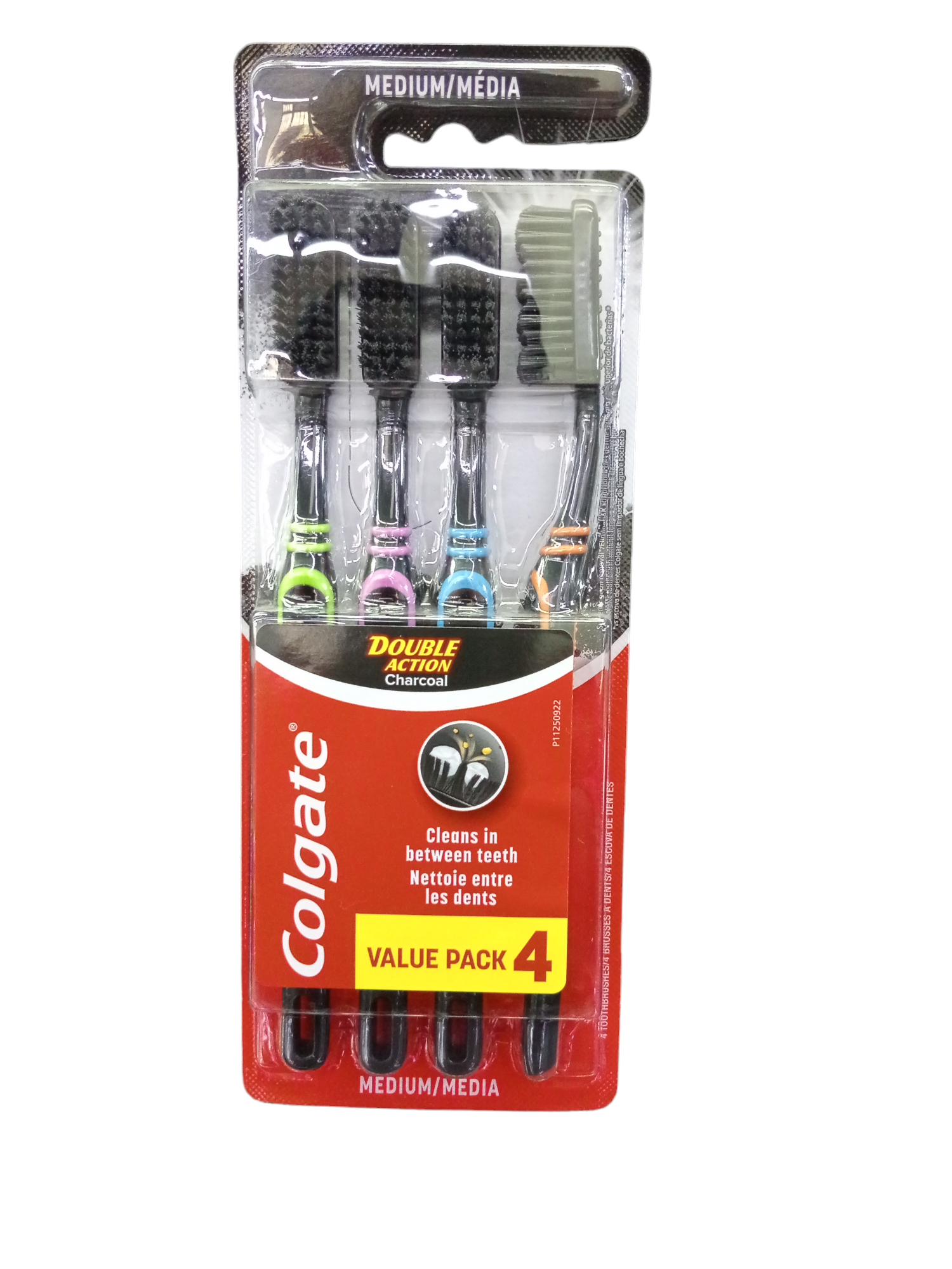 COLGATE DOUBLE ACTION TOOTH BRUSH V.PACK4
