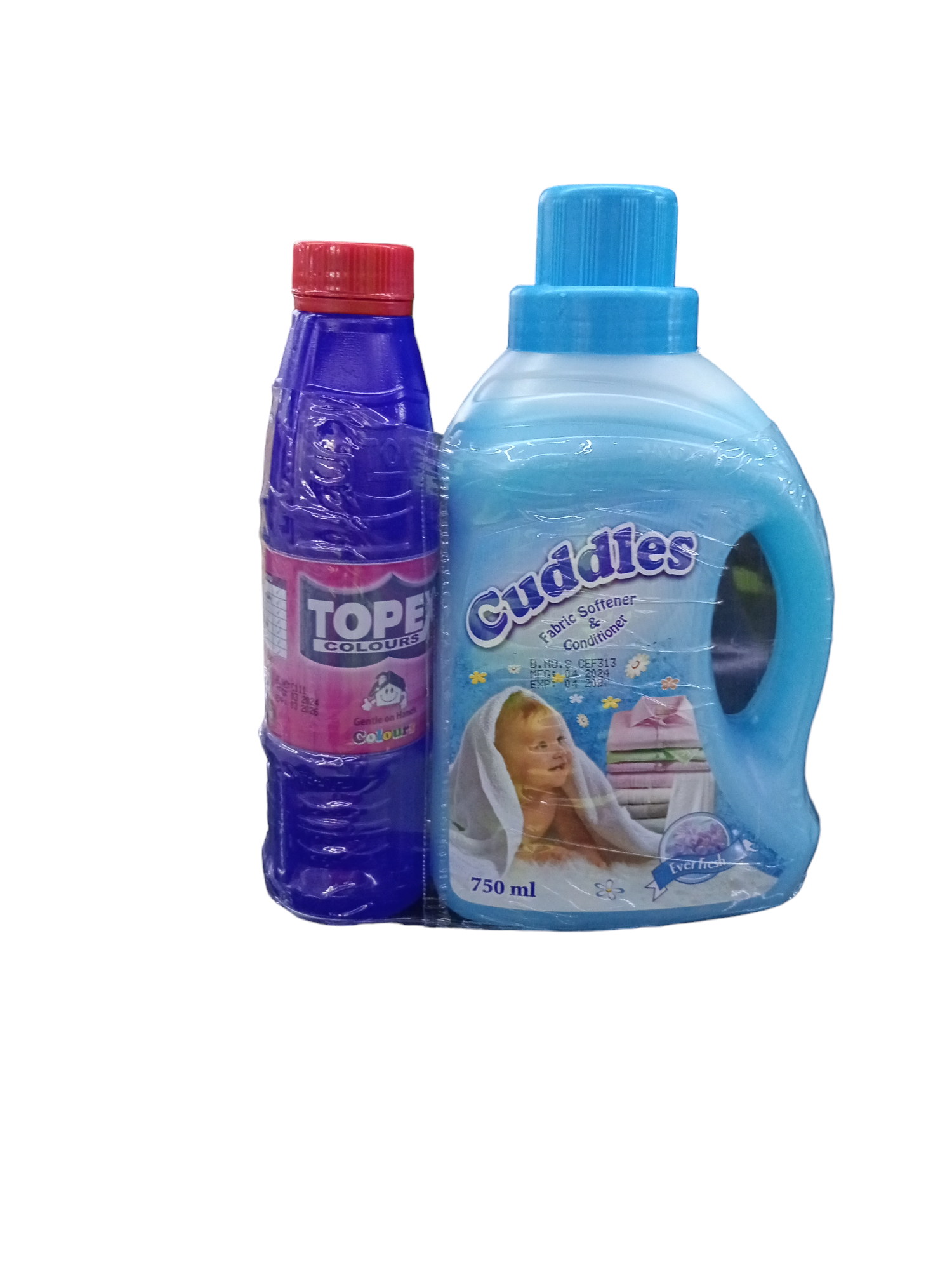 CUDDLES FABRIC SOFTENER EVER FRESH 750ML