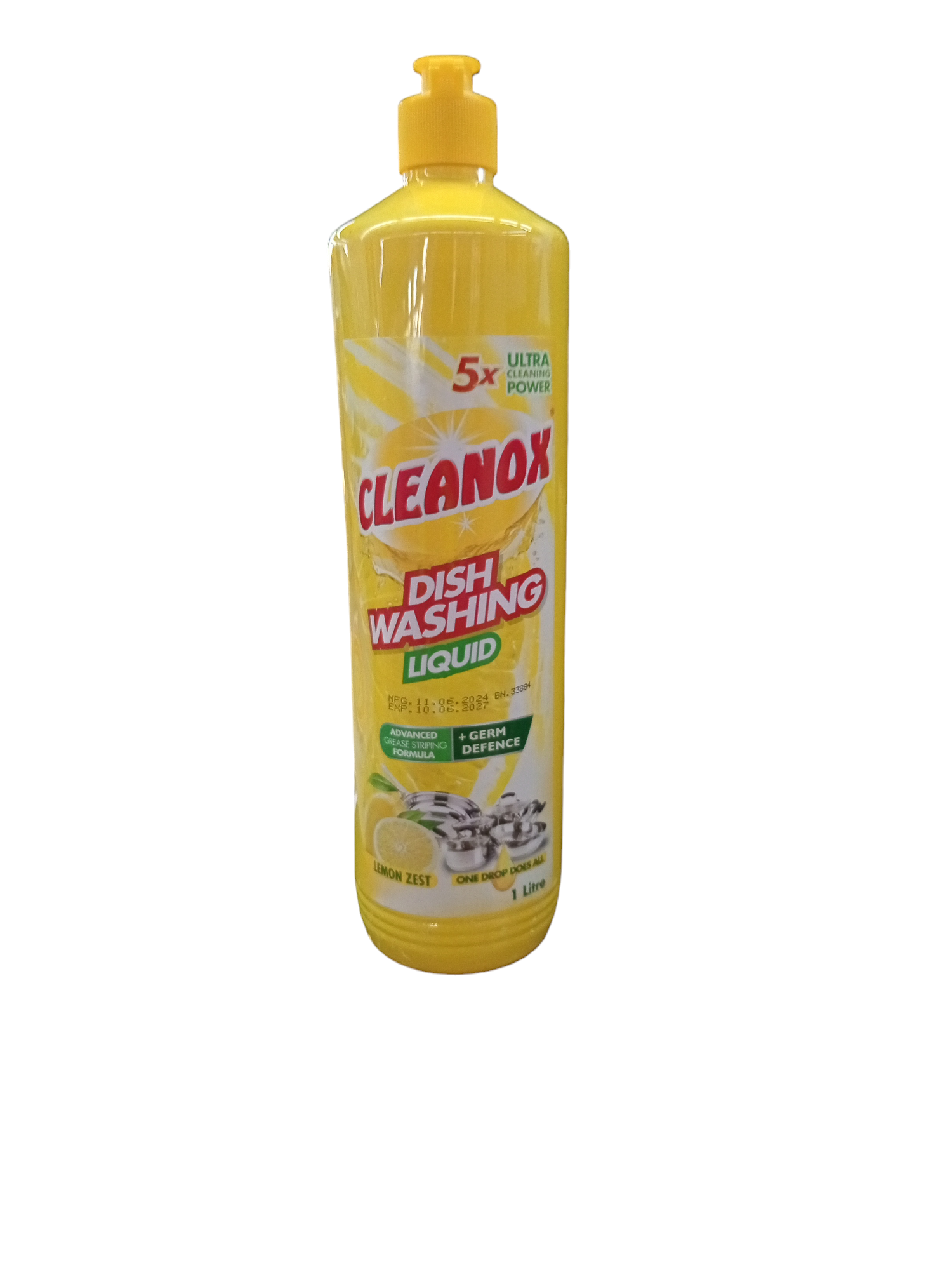 CLEANOX DISHING LIQUID 500 ML