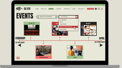 Web design mockup.