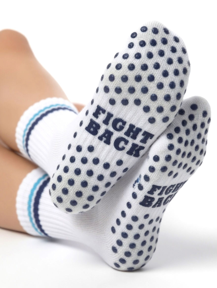 Thumbnail: 3 Pack: Fight Back Grip Socks