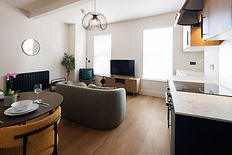 High-spec HMO living room room Bristol by Pathfinder Build