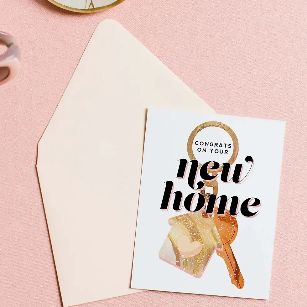 Thumbnail: Kitty Meow | Congrats On Your New Home, Celebration Greeting Card
