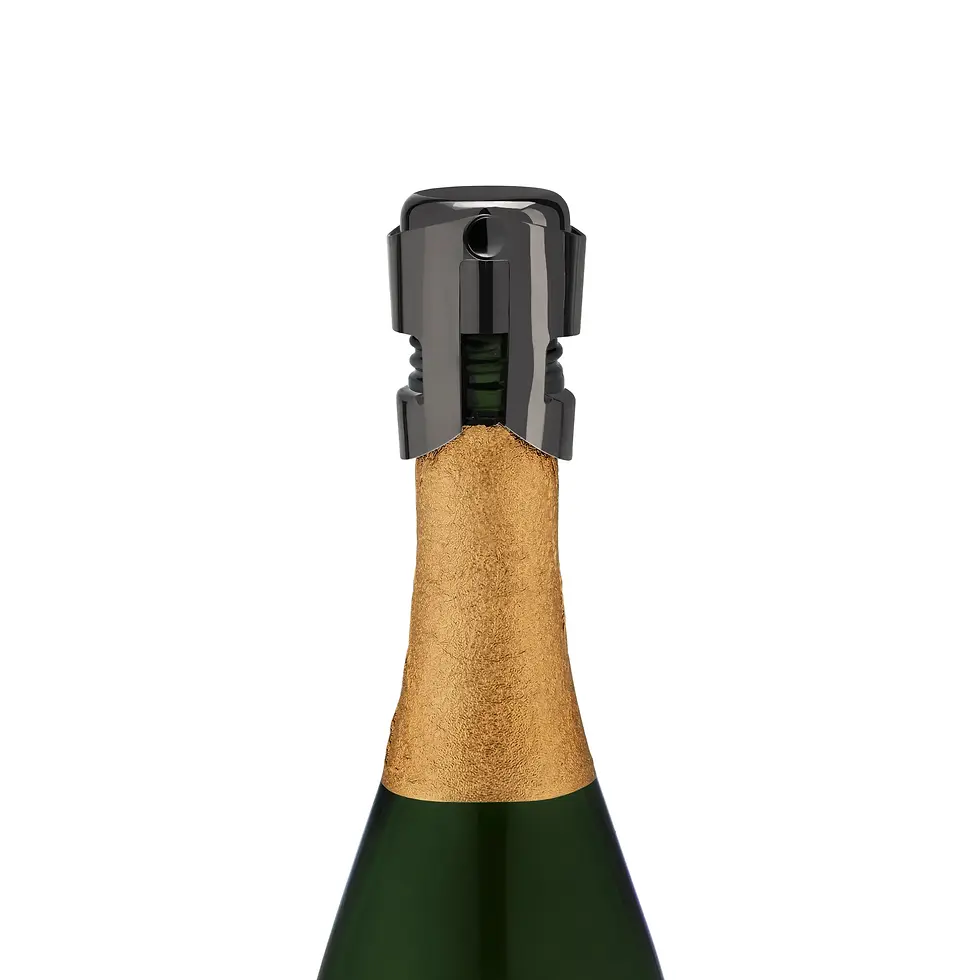 Thumbnail: Black Warren™ Gunmetal Champagne Stopper