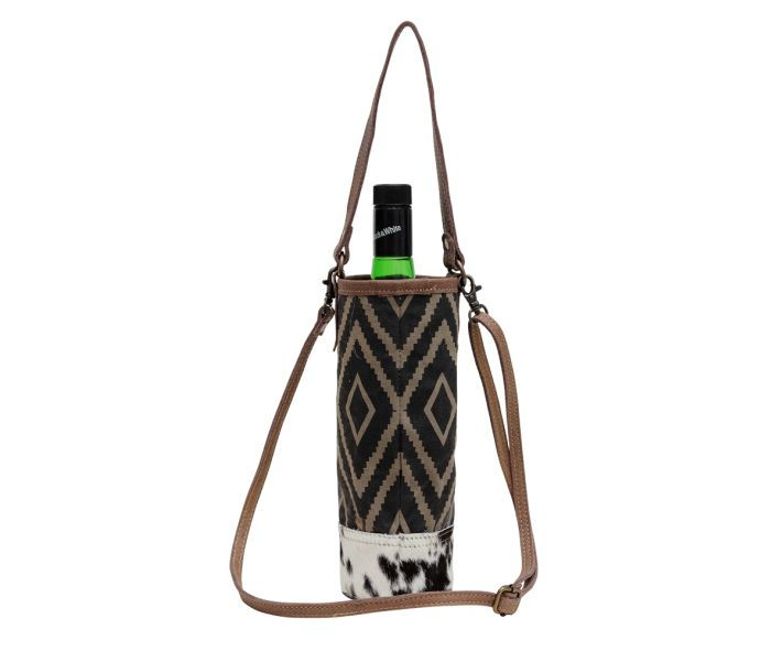 Myra Bags | SALT & PEPPER WINE BOTTLE BAG