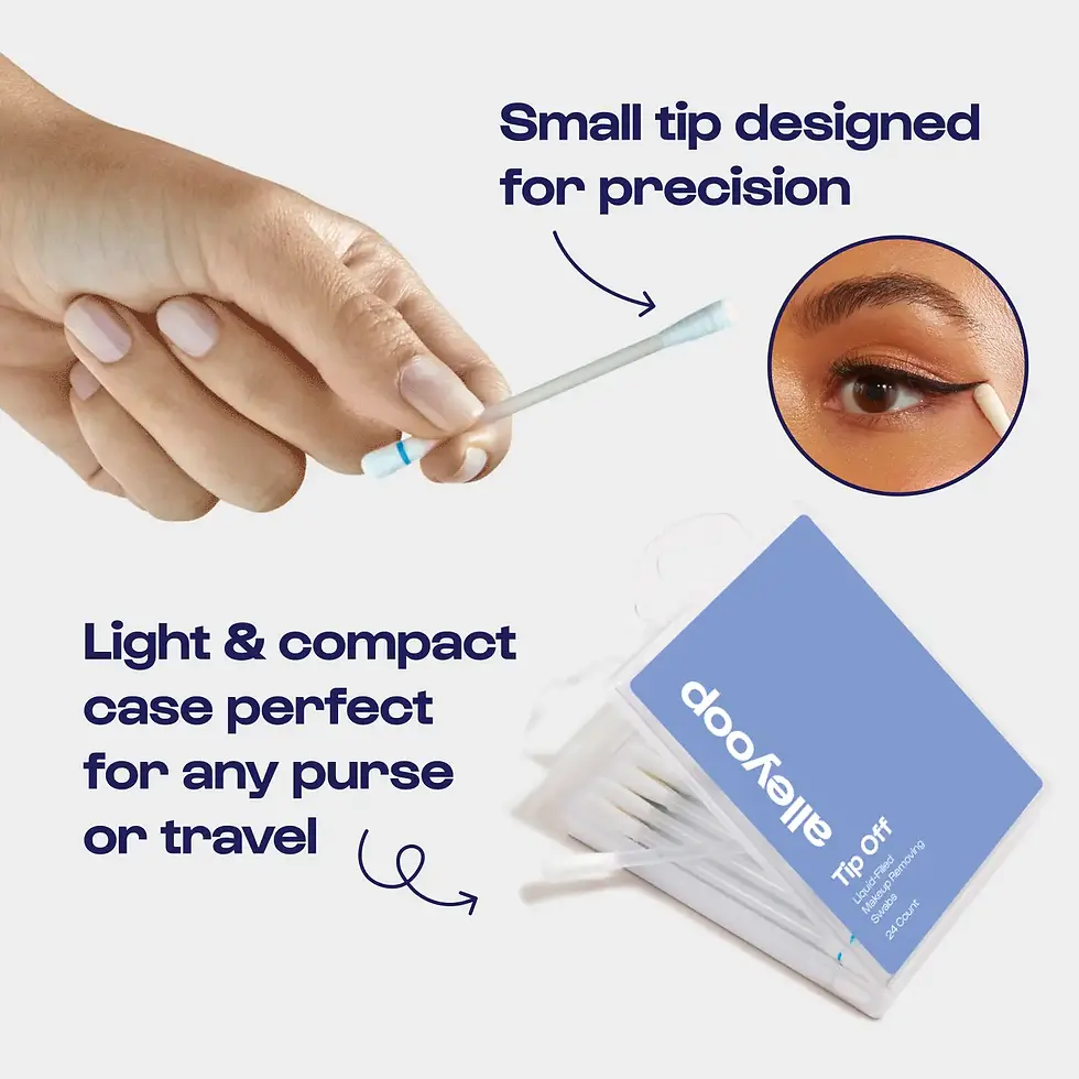 Thumbnail: Alleyoop Makeup | Tip Off - Liquid-Filled Makeup Removing Swabs