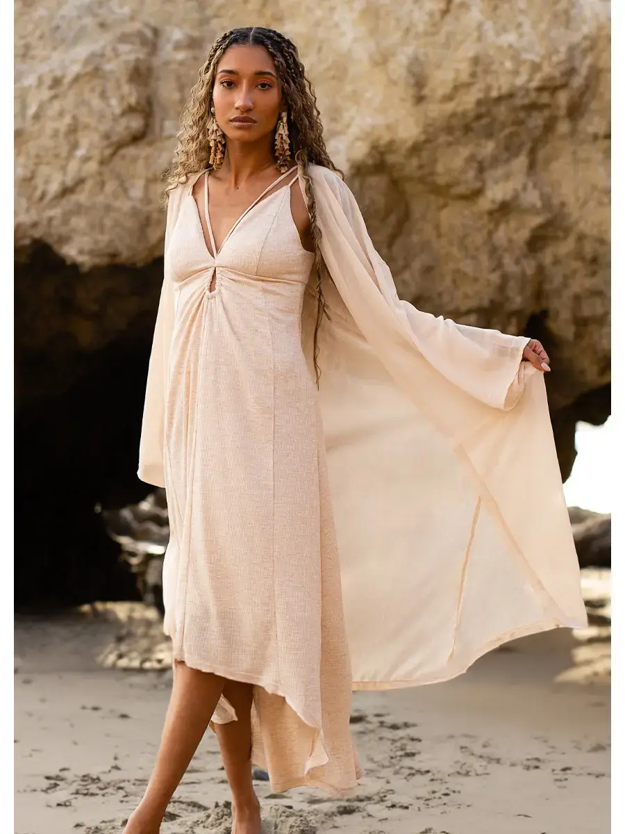 Thumbnail: Joyfolie | Women's Nahele Set in Sand