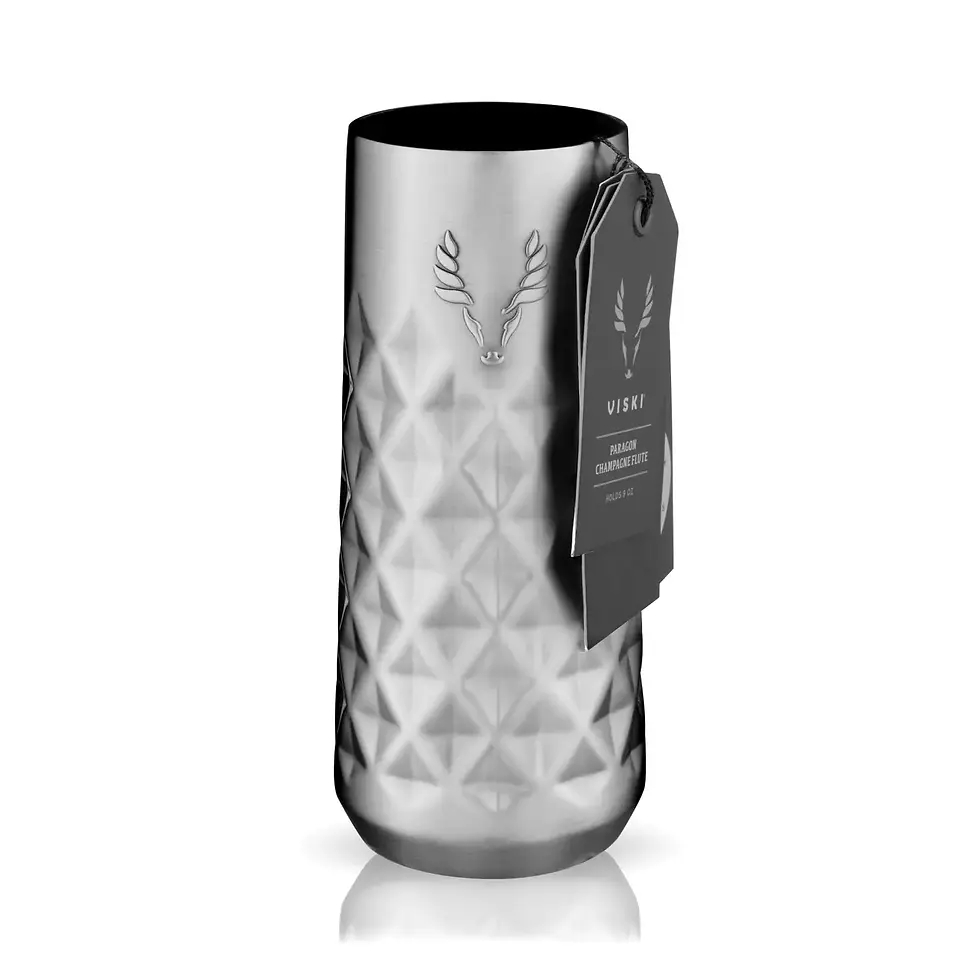 Thumbnail: Viski | Paragon Insulated Stainless Steel Champagne Flute