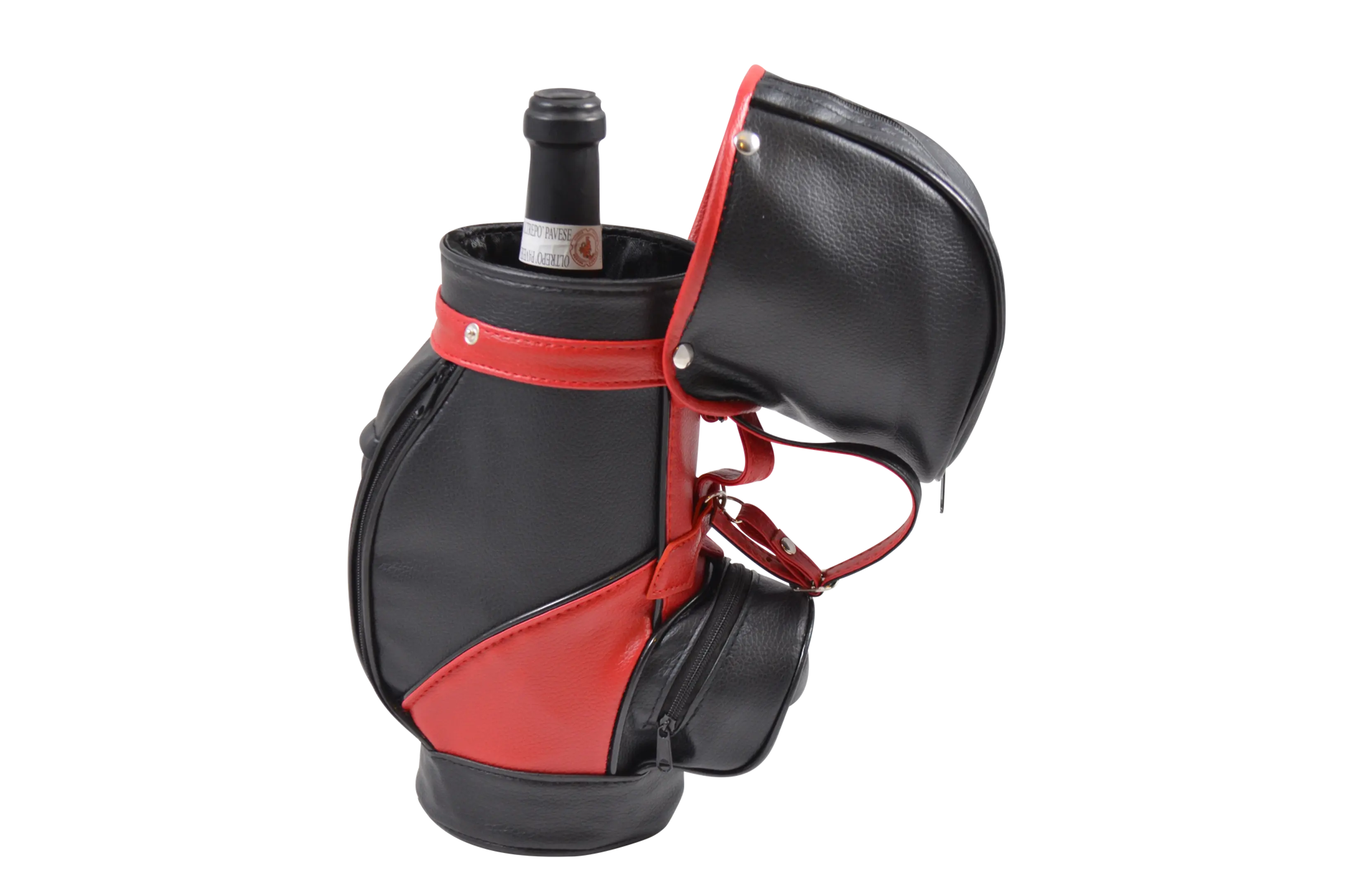 Cork Pops Inc | Wine Caddy Golf Bag Single Bottle