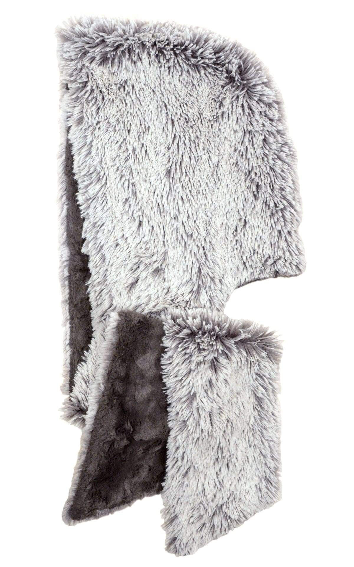 Pandemonium | Hoody Scarf - Fox Faux Fur with Cuddly Fur