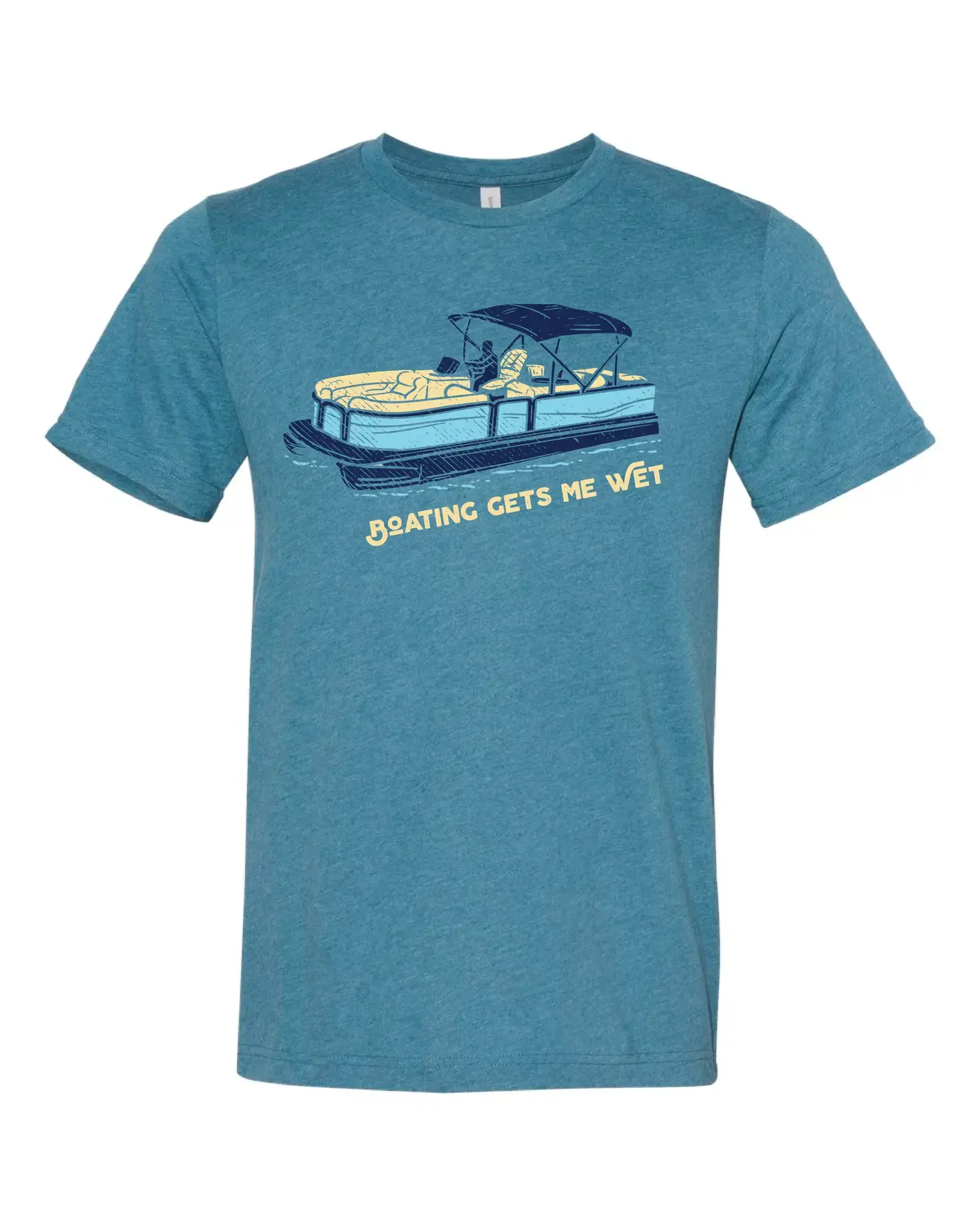 Ales to Trails | Boating Gets Me Wet T Shirt