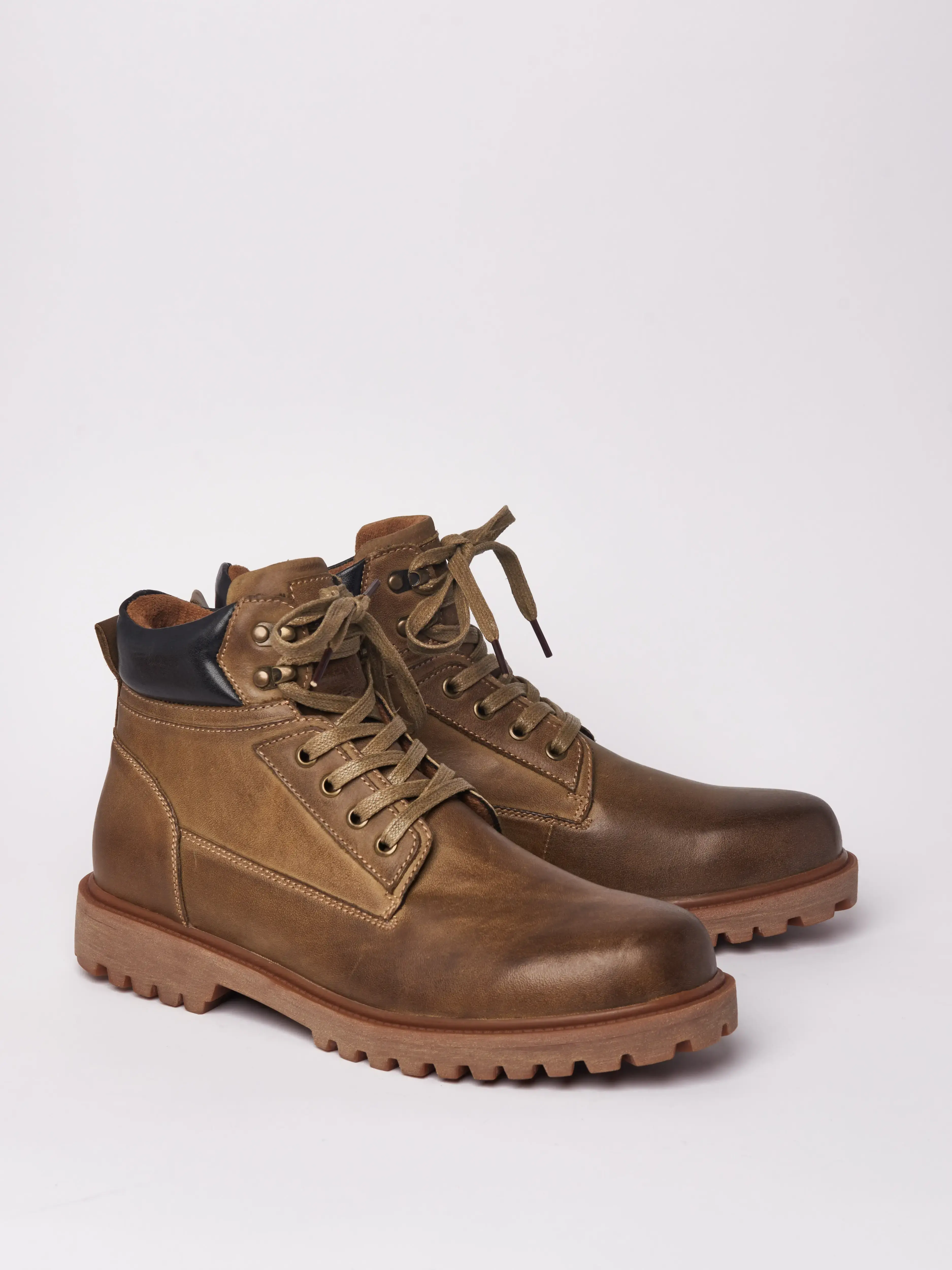 Mens Botas 100% Leather Boots