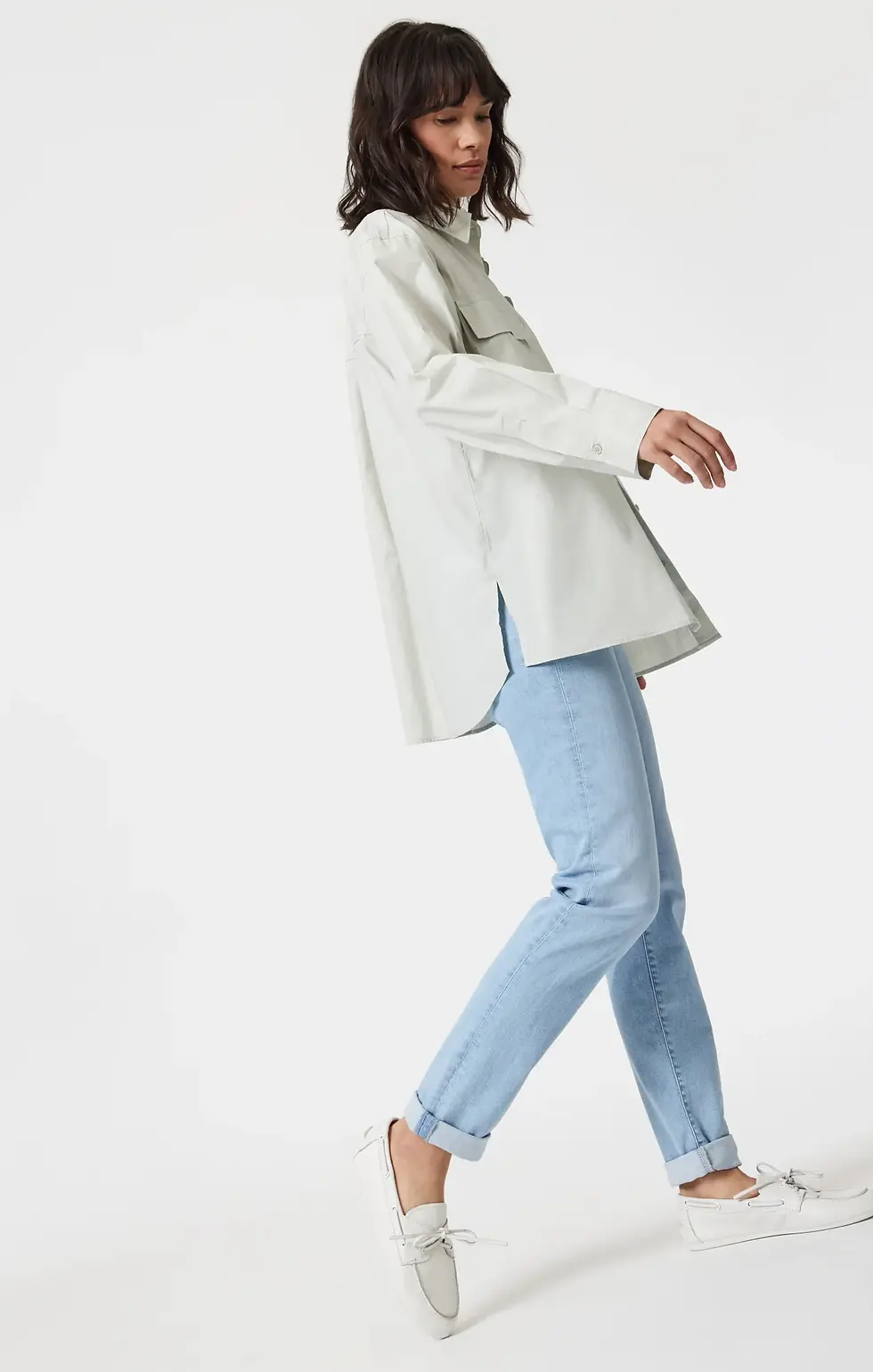 Thumbnail: MAVI | Kathleen Slim Boyfriend Jeans | High Rise