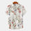 Thumbnail: Hawaiian Print Short Sleeve Shirt For Men