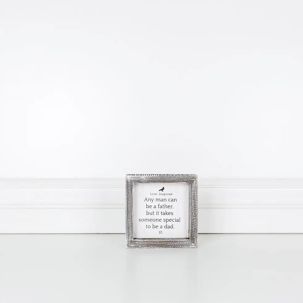 Thumbnail: Adams & Co. | 5x5 Wood Framed Sign (Father Special) Fathers Day