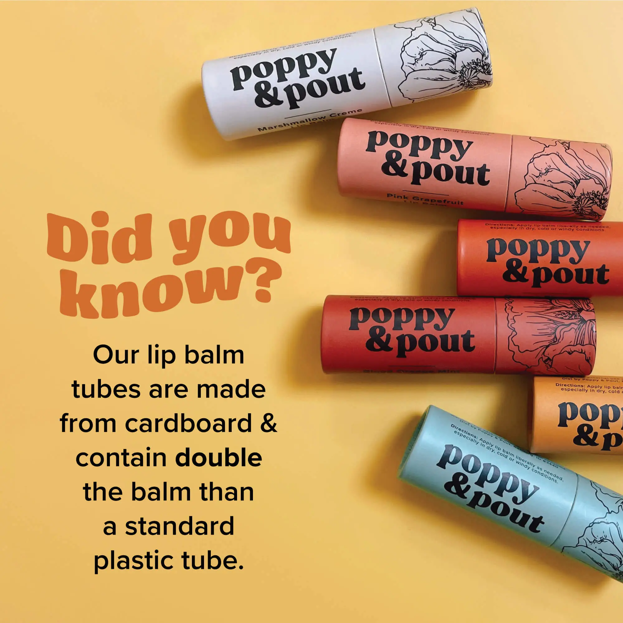 Poppy & Pout Lip Balm