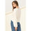 Thumbnail: Heart To Heart Balloon Sleeves Pullover Sweatshirt
