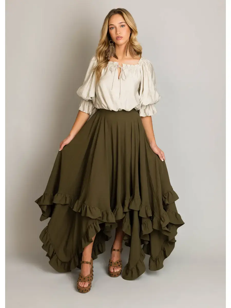 Thumbnail: Joyfolie | Kerra Top in Beige