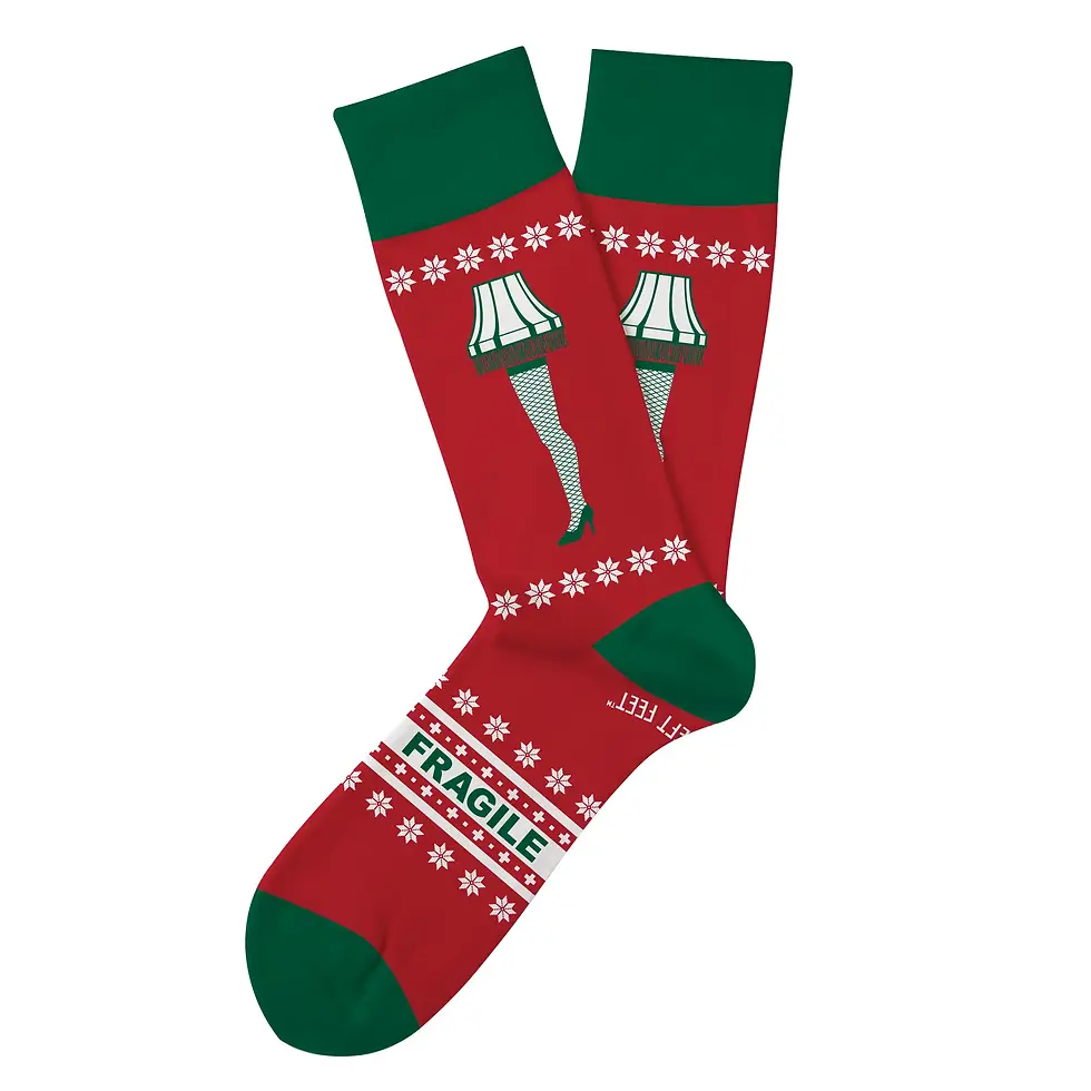 Thumbnail: Two Left Feet Christmas Socks