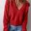 Thumbnail: Lovesoft | Flamingo Collared V Neck Sweater