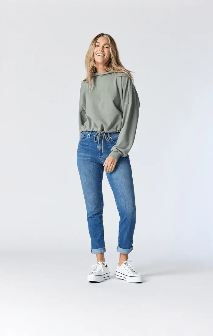 Thumbnail: MAVI | Kathleen Slim Boyfriend Jeans | High Rise